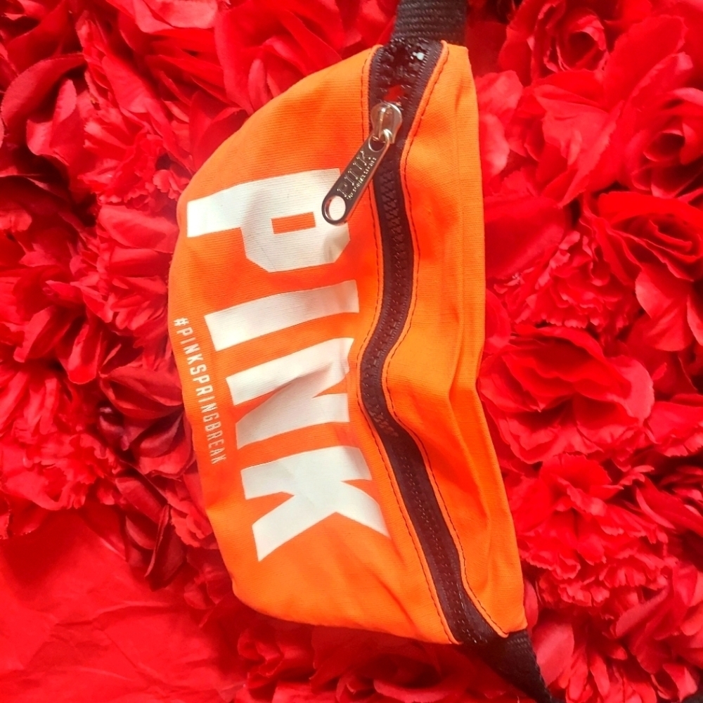 PINK Women's Fanny Pack- Neon Orange